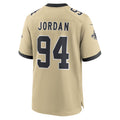 Choea NO.Saints #94 Cameron Jordan Player Gold Alternate Game Stitched Jerseys