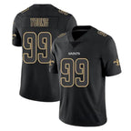 Choea NO.Saints #99 Chase Young Player Black Impact Limited Home Game Stitched Jerseys