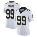 Choea NO.Saints #99 Chase Young Player White Limited Vapor Untouchable Home Game Stitched Jerseys