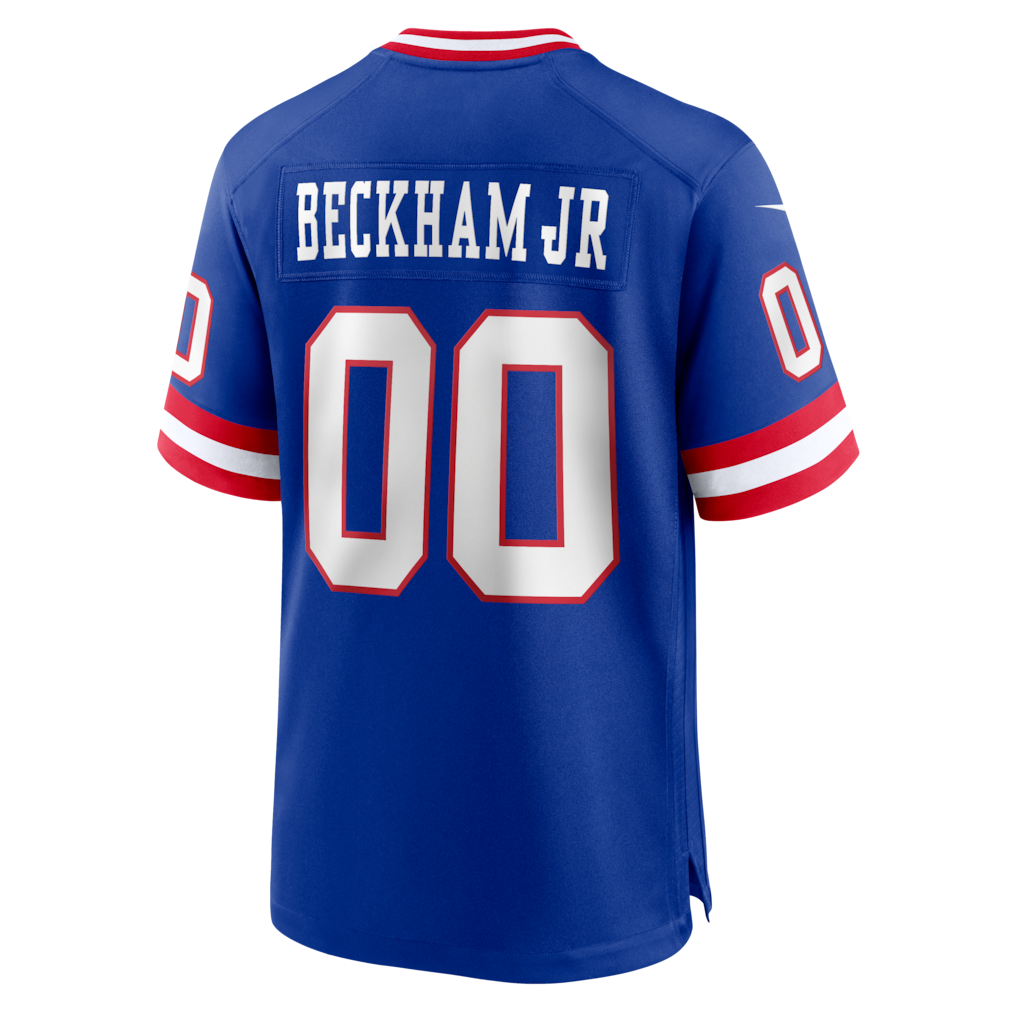 Choea NY.Giants #00 Odell Beckham Jr. Royal Alternate Legacy Game Stitched Jerseys