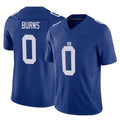 Choea NY.Giants #0 Brian Burns Player Blue F.U.S.E. Limited Stitched Jerseys