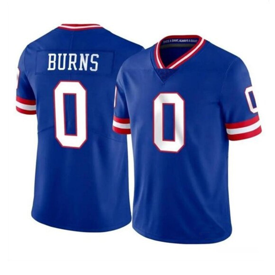 Choea NY.Giants #0 Brian Burns Player Royal Vapor Limited Stitched Jerseys