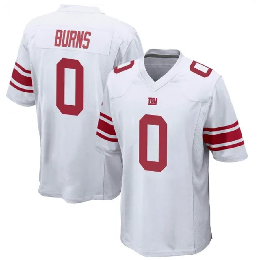 Choea NY.Giants #0 Brian Burns Player White Game Stitched Jerseys