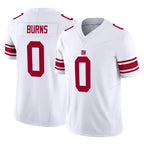 Choea NY.Giants #0 Brian Burns Player White Limited Vapor F.U.S.E. Home Game Stitched Jerseys
