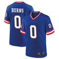 Choea NY.Giants #0 Brian Burns Royal Classic Game Player Jersey American Stitched Jerseys
