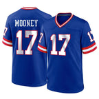 Choea NY.Giants #17 Darnell Mooney Player Royal Classic Home Game Stitched Jerseys