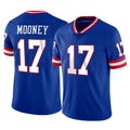 Choea NY.Giants #17 Darnell Mooney Player Royal Classic Vapor Home Game Stitched Jerseys