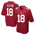 Choea NY.Giants #18 Darius Slayton Player Red Home Game Stitched Jerseys