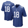 Choea NY.Giants #18 Darius Slayton Player Royal Home Game Stitched Jerseys