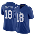 Choea NY.Giants #18 Darius Slayton Player Royal Limited Vapor F.U.S.E. Home Game Stitched Jerseys