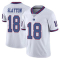 Choea NY.Giants #18 Darius Slayton Player White Color Rush Home Game Stitched Jerseys