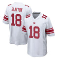 Choea NY.Giants #18 Darius Slayton Player White Home Game Stitched Jerseys