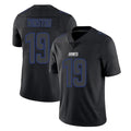 Choea NY.Giants #19 Jameis Winston Player Black Impact Limited Home Game Stitched Jerseys