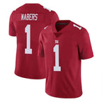 Choea NY.Giants #1 Malik Nabers Player Red Limited Vapor Untouchable Home Game Stitched Jerseys