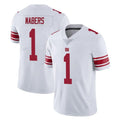 Choea NY.Giants #1 Malik Nabers Player White Limited Vapor Untouchable Home Game Stitched Jerseys