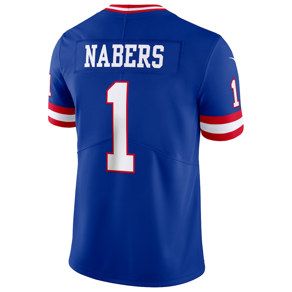 Choea NY.Giants #1 Malik Nabers Royal Alternate 2 Legacy Vapor Untouchable Limited Jerseys