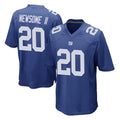 Choea NY.Giants #20 Greg Newsome II Player Royal Home Game Stitched Jerseys