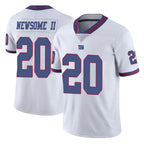 Choea NY.Giants #20 Greg Newsome II Player White Color Rush Home Game Stitched Jerseys