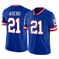 Choea NY.Giants #21 Paulson Adebo Player Royal Classic Vapor Home Game Stitched Jerseys