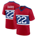 Choea NY.Giants #22 Najee Harris Player Red Century Home Game Stitched Jerseys