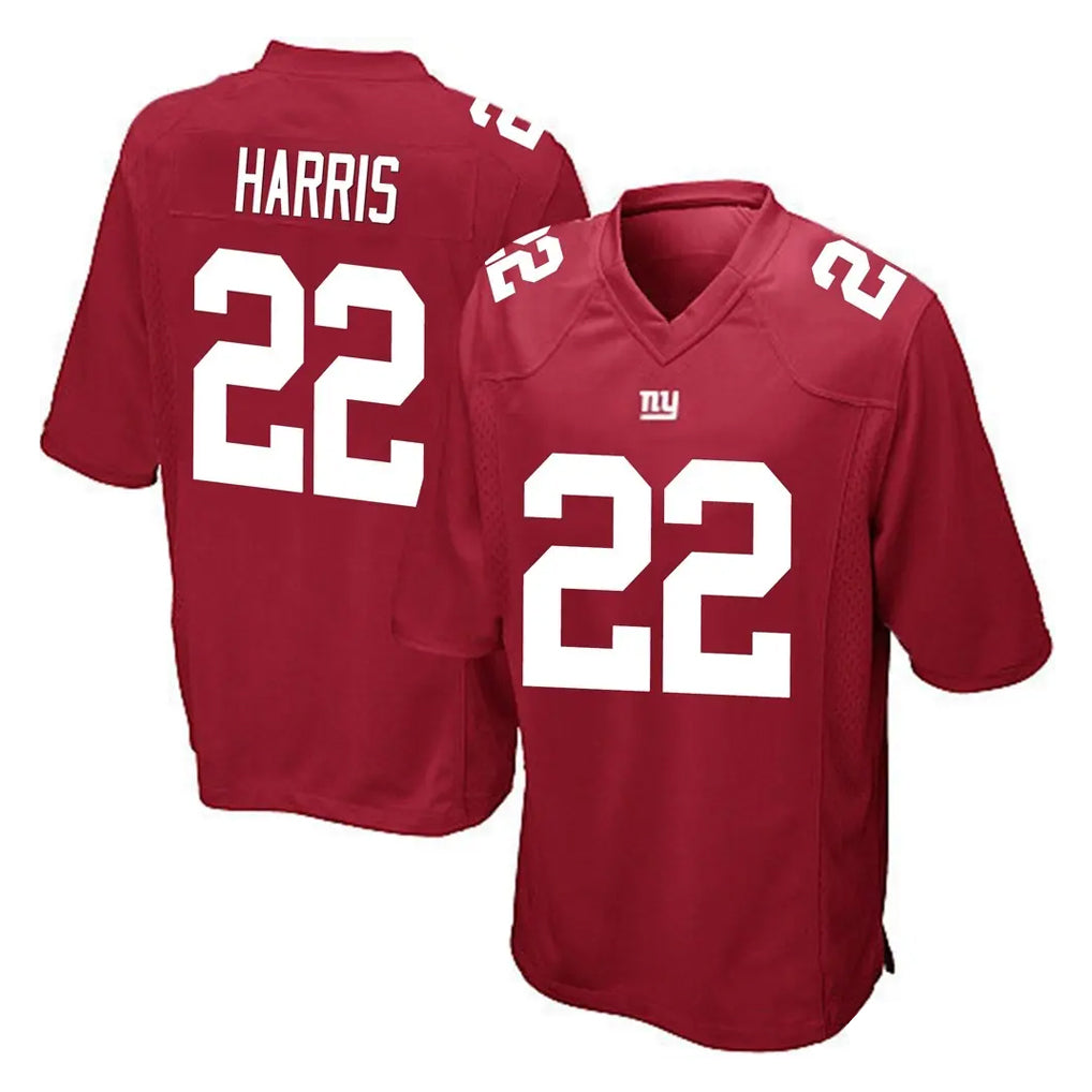 Choea NY.Giants #22 Najee Harris Player Red Home Game Stitched Jerseys