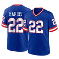 Choea NY.Giants #22 Najee Harris Player Royal Classic Home Game Stitched Jerseys