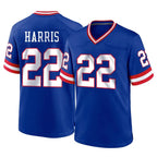 Choea NY.Giants #22 Najee Harris Player Royal Classic Home Game Stitched Jerseys