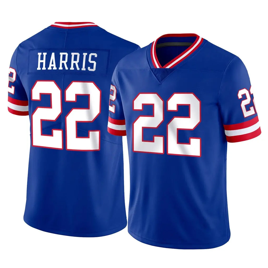 Choea NY.Giants #22 Najee Harris Player Royal Classic Vapor Home Game Stitched Jerseys