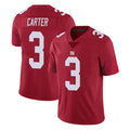 Choea NY.Giants #3 Abdul Carter Player Red Limited Vapor Untouchable Home Game Stitched Jerseys
