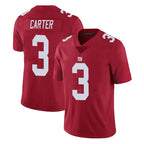 Choea NY.Giants #3 Abdul Carter Player Red Limited Vapor Untouchable Home Game Stitched Jerseys