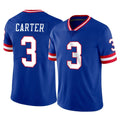Choea NY.Giants #3 Abdul Carter Player Royal Classic Vapor Home Game Stitched Jerseys
