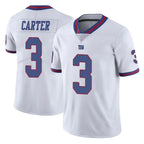 Choea NY.Giants #3 Abdul Carter Player White Color Rush Home Game Stitched Jerseys