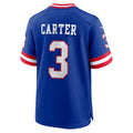 Choea NY.Giants #3 Abdul Carter Royal Alternate 2 Game Jersey