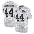 Choea NY.Giants #44 Cam Skattebo Player Arctic Camo Salute To Service Limited Game Stitched Jerseys