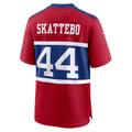 Choea NY.Giants #44 Cam Skattebo Player Century Red Home Game Stitched Jerseys