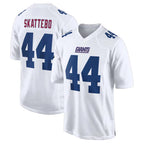 Choea NY.Giants #44 Cam Skattebo Player White Fashion Limited Home Game Stitched Jerseys