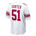 Choea NY.Giants #51 Abdul Carter Player Whtie Game Stitched Jerseys