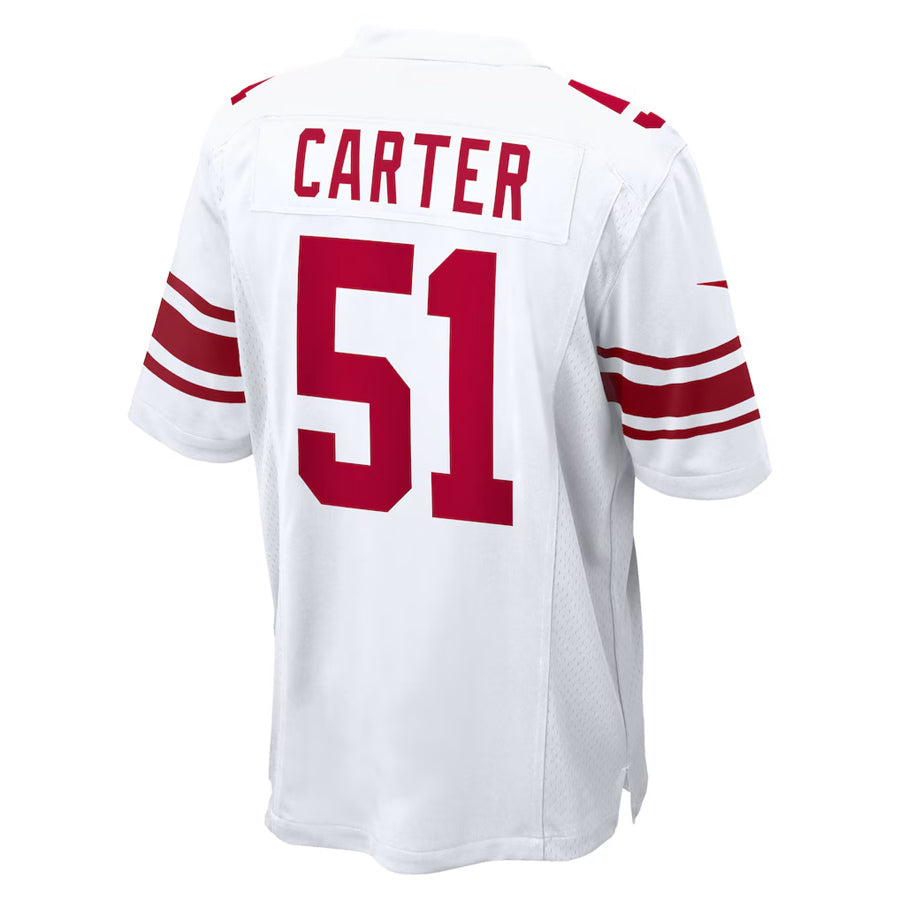 Choea NY.Giants #51 Abdul Carter Player Whtie Game Stitched Jerseys