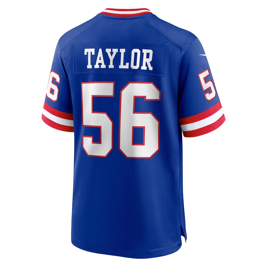 Choea NY.Giants #56 Lawrence Taylor Royal Classic Retired Player Game Stitched Jerseys