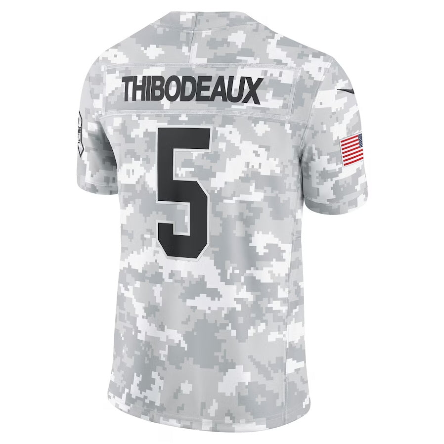 Choea NY.Giants #5 Kayvon Thibodeaux Arctic Camo 2024 Salute to Service Stitched Jerseys