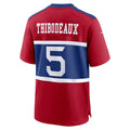 Choea NY.Giants #5 Kayvon Thibodeaux Century Red Alternate Player Game Stitched Jerseys