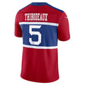Choea NY.Giants #5 Kayvon Thibodeaux Century Red Alternate Vapor F.U.S.E. Limited Stitched Jerseys