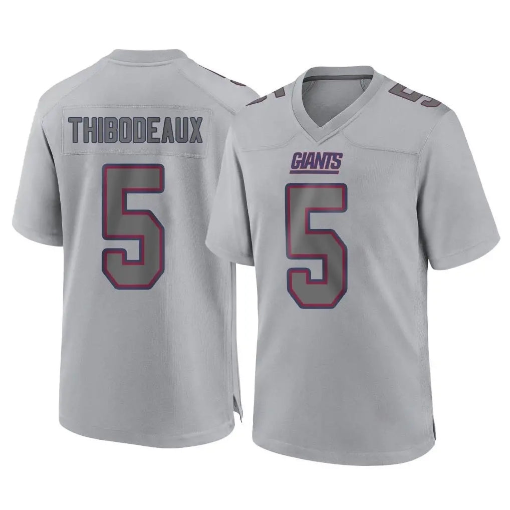 Choea NY.Giants #5 Kayvon Thibodeaux Player Gray Atmosphere Fashion Limited Game Stitched Jerseys