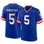 Choea NY.Giants #5 Kayvon Thibodeaux Player Royal Classic Home Game Stitched Jerseys
