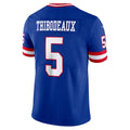 Choea NY.Giants #5 Kayvon Thibodeaux Royal Alternate Vapor Untouchable Limited Stitched Jerseys