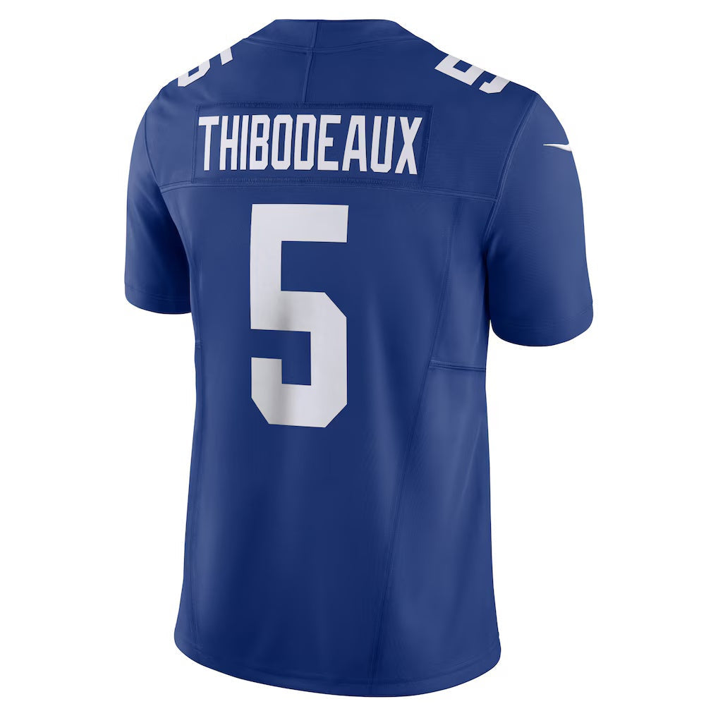 Choea NY.Giants #5 Kayvon Thibodeaux Royal Vapor F.U.S.E. Limited Stitched Jerseys
