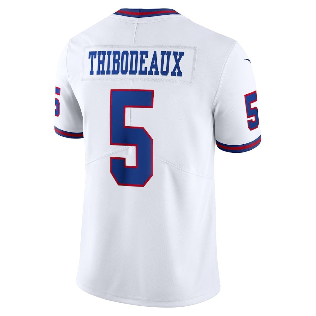 Choea NY.Giants #5 Kayvon Thibodeaux White Alternate Vapor Untouchable Limited Stitched Jerseys