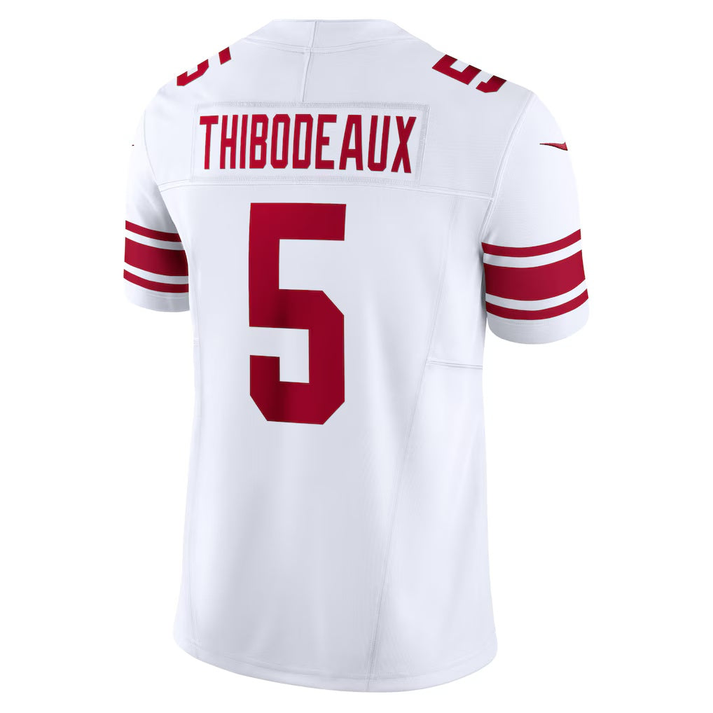 Choea NY.Giants #5 Kayvon Thibodeaux White Vapor F.U.S.E. Limited Stitched Jerseys