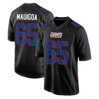 Choea NY.Giants #65 Francis Mauigoa Player Carbon Fashion Limited Home Game Stitched Jerseys