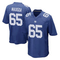 Choea NY.Giants #65 Francis Mauigoa Player Royal Home Game Stitched Jerseys